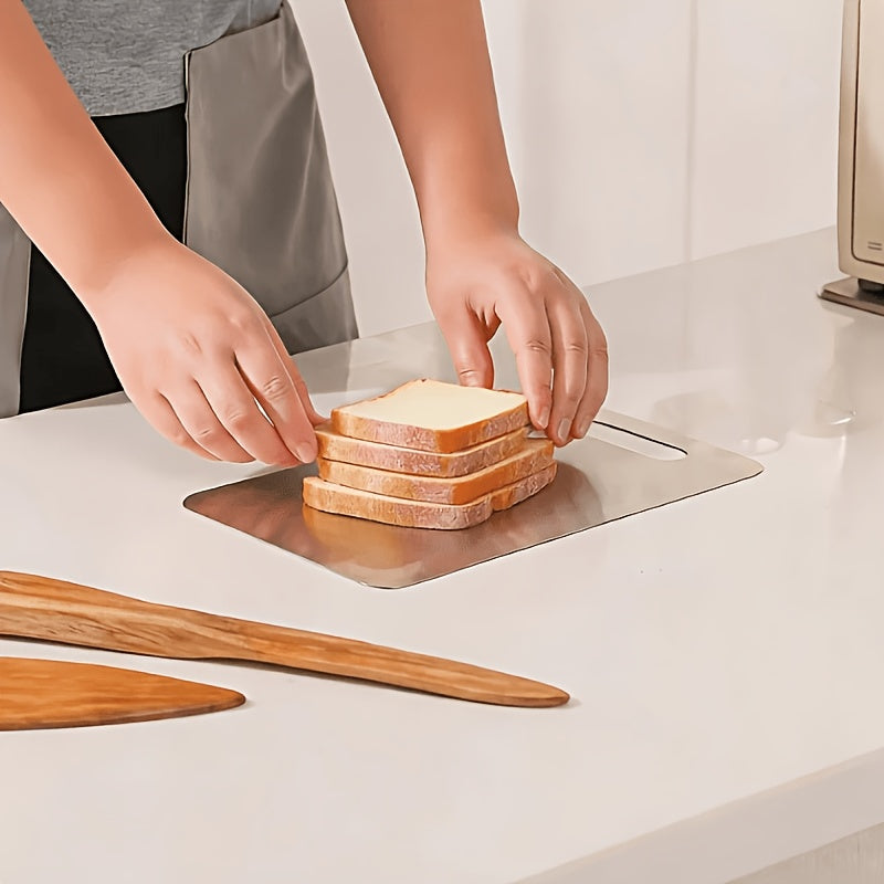 Double Sided Food Grade Stainless Steel Cutting Board | Non-Slip Hygienic Dishwasher Safe Kitchen Chopping Board
